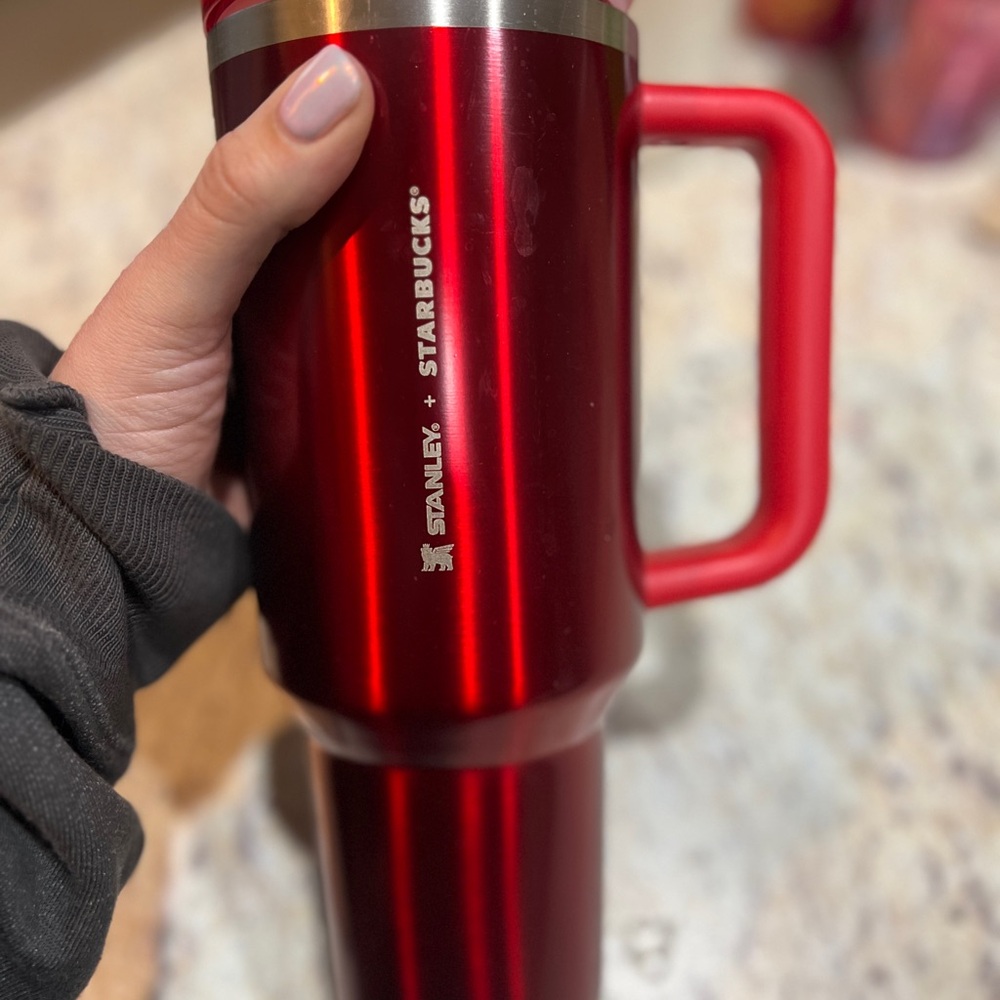 Starbucks + Stanley Red Travel Mug